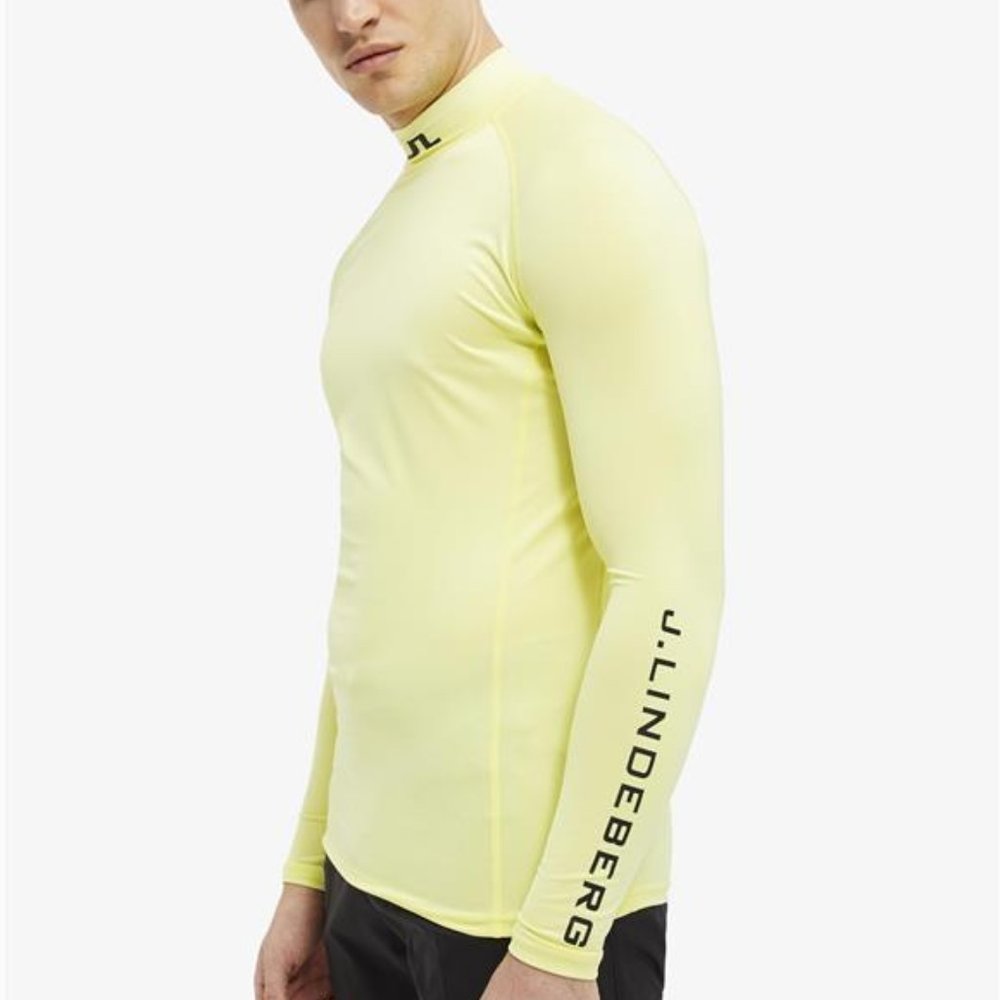 J. Lindeberg M Aello Soft Compression Top Yellow